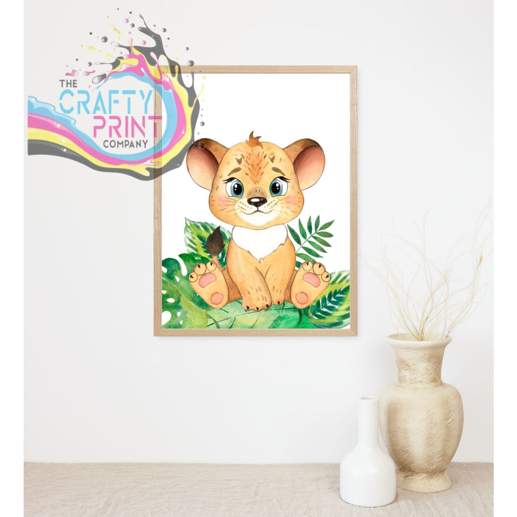Tiger Baby Animal Print - Posters Prints & Visual Artwork