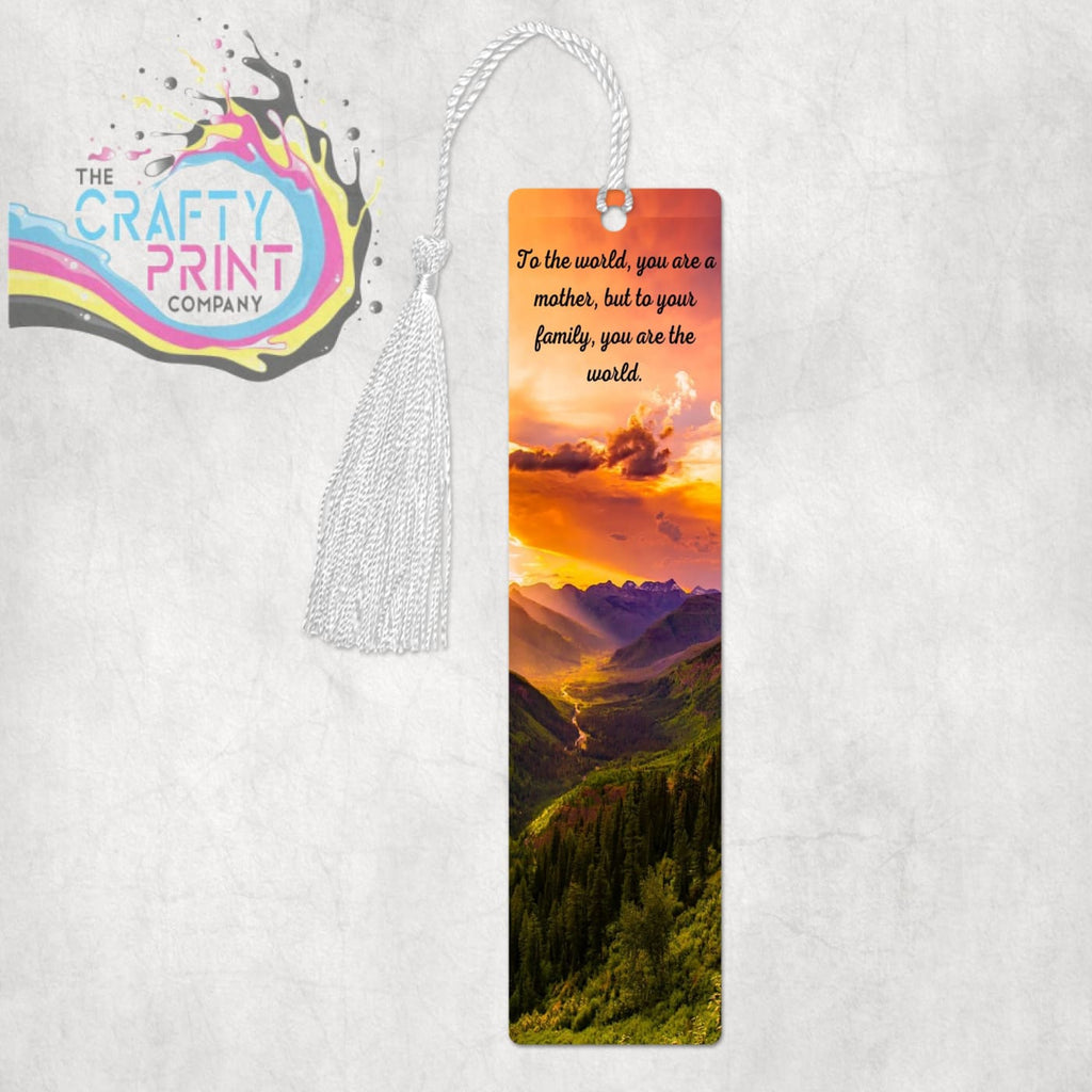 To the world Bookmark - Bookmarks