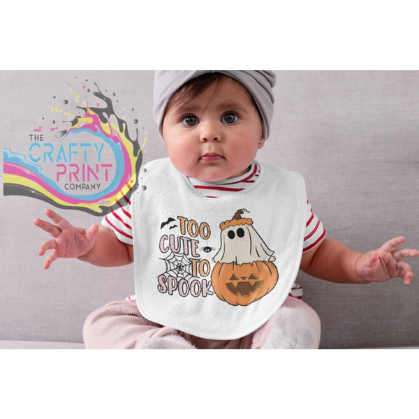 Too Cute to Spook Baby Bib - & Toddler Clothing