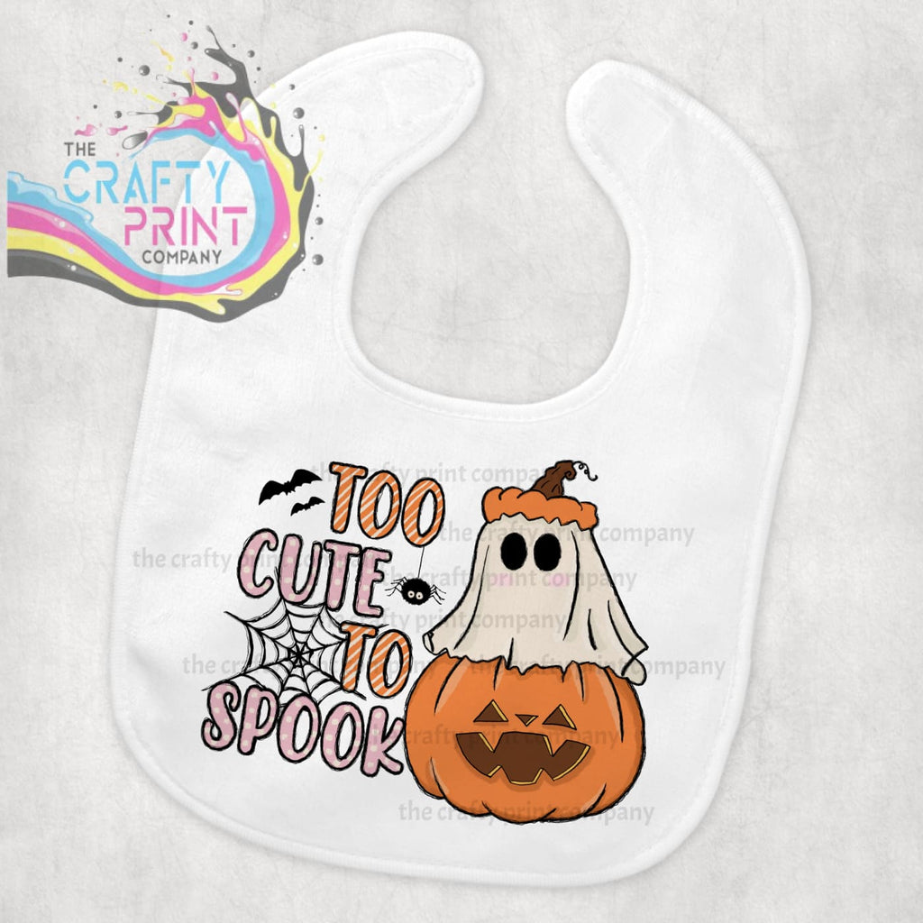 Too Cute to Spook Baby Bib - & Toddler Clothing