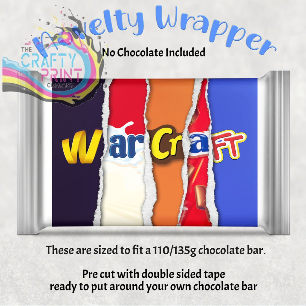 Warcraft Chocolate Bar Wrapper - Wrapping Paper