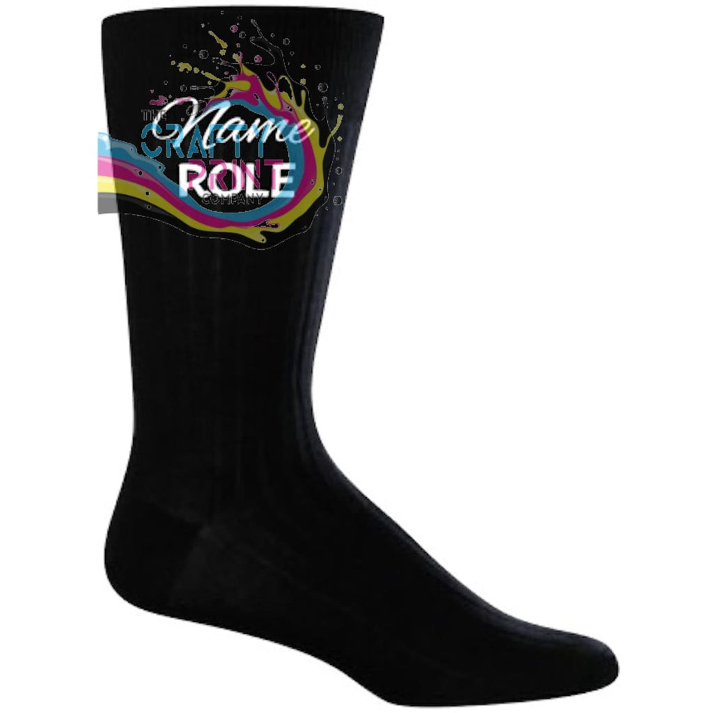 Wedding Sock Personalised Heat Transfer Vinyl ONLY -
