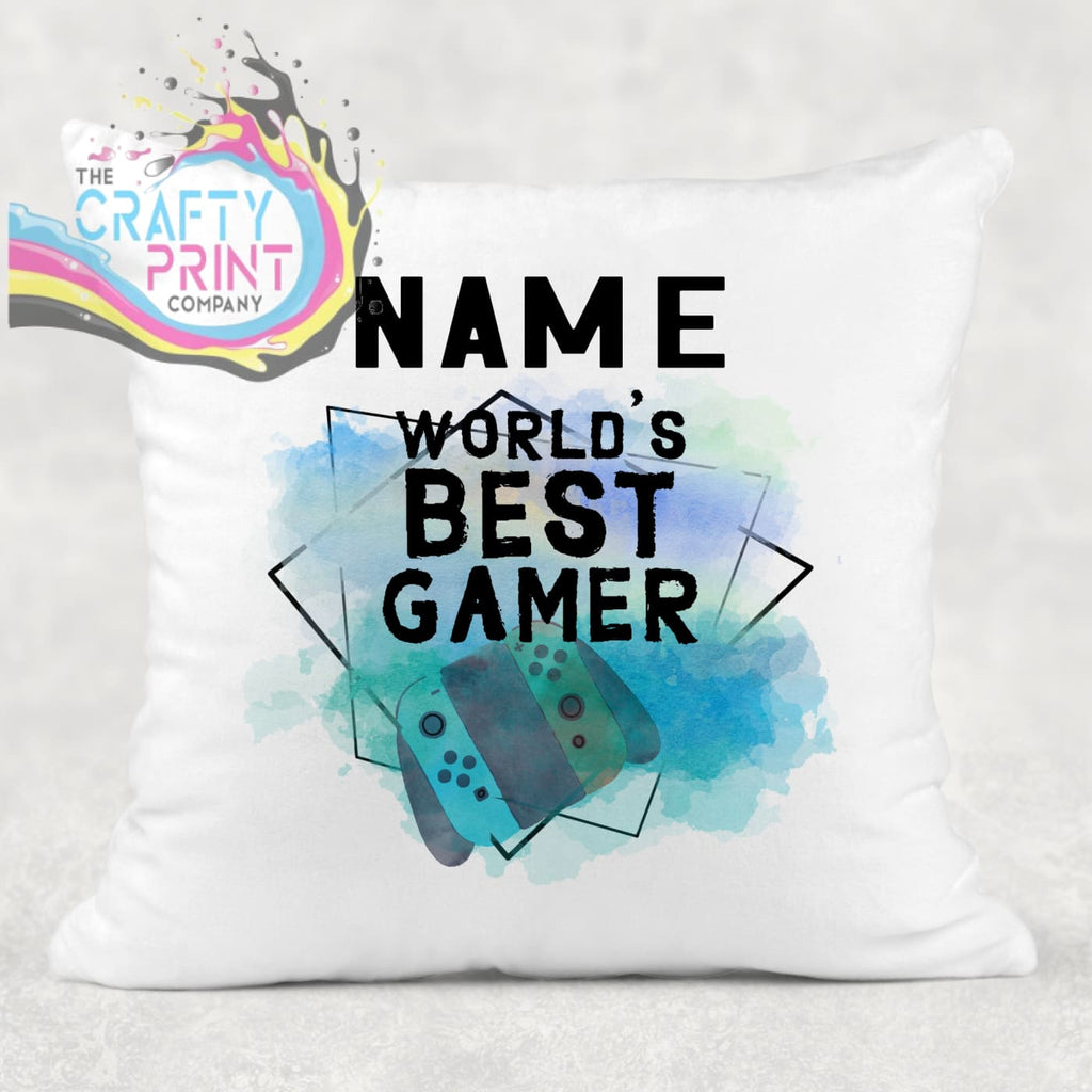 Worlds Best Gamer Switch Cushion - Chair & Sofa Cushions