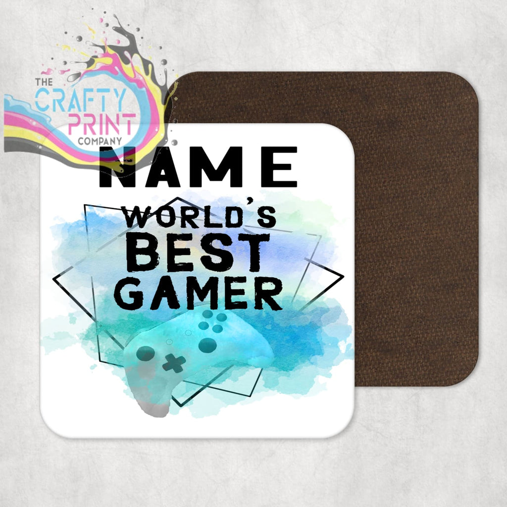 World’s Best Gamer Xbox Personalised Coaster - Coasters