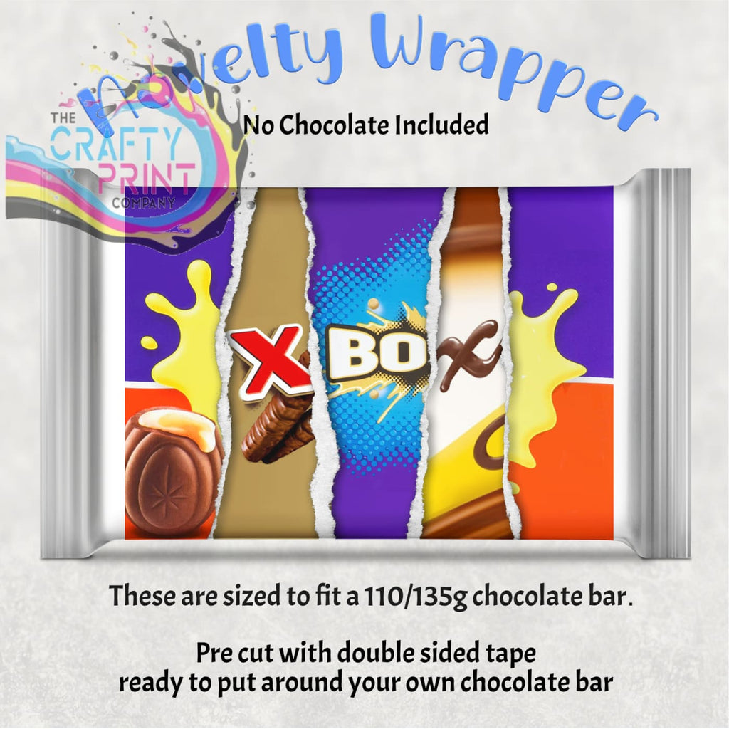 Xbox Chocolate Bar Wrapper - Wrapping Paper