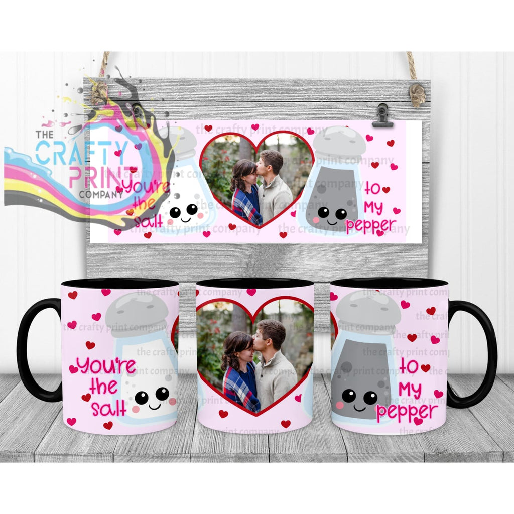 You’re the salt to my Pepper Mug - Black Handle & Inner