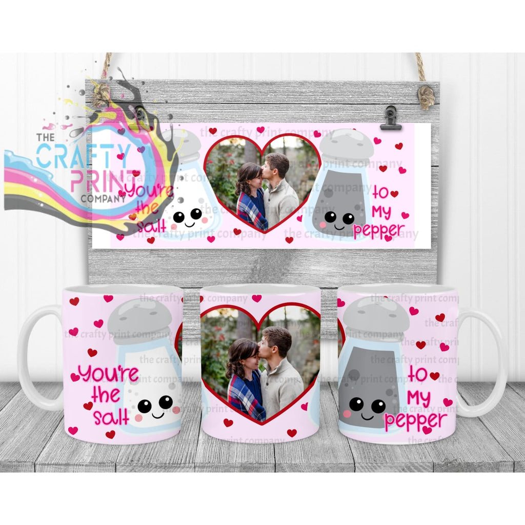 You’re the salt to my Pepper Mug - White Handle & Inner